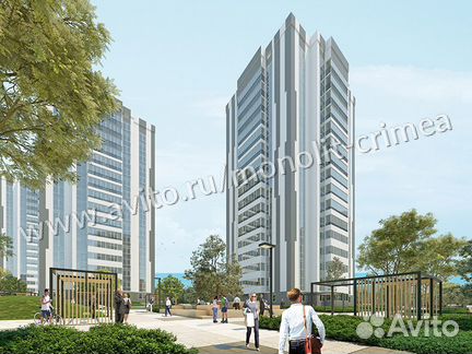 2-к квартира, 59.6 м², 15/16 эт.