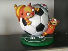 Весёлый футбол от Васи Ложкина. статуэтка с котами