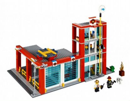Lego City 60004 Пожарная часть