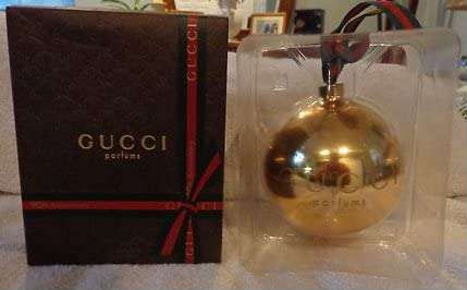 Ёлочный шар Gucci limited edition