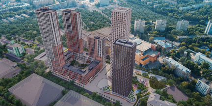 2-к квартира, 67.4 м², 18/41 эт.