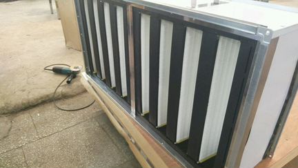 Фильтр для удаления дыма от мангалов