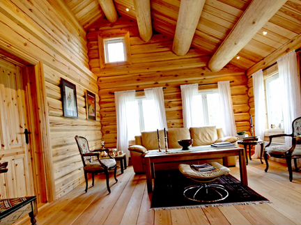 Дом из лафета