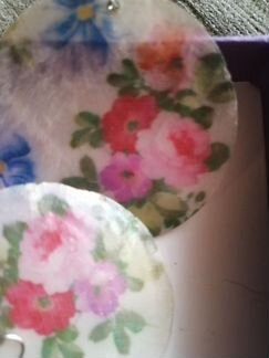 Серьги из перламутра