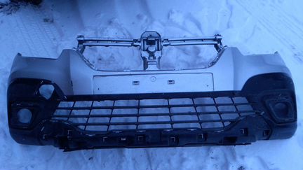 Рено Логан Степвей 2 передн бампер n018