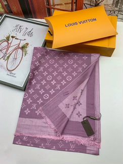 Палантин шерстяной LV 80*180 см