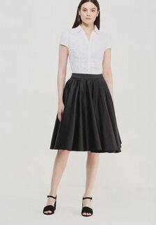 Юбка черная с фатином