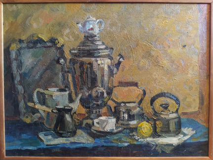 Натюрморт с самоваром