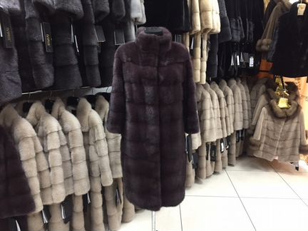 Шуба из норки