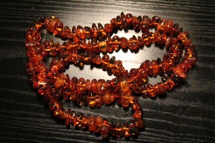 Бусы янтарь СССР