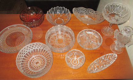 Вазы хрустальные СССР, Россия, Чехословакия