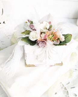 Новогодняя открытка ручной работы