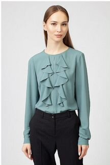 Блуза из крепа Serginnetti
