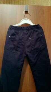 Брюки с флисом глория джинс р. 92