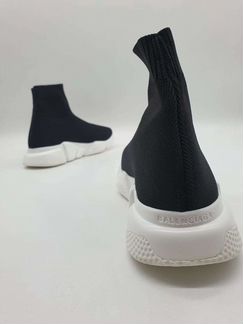 Кеды высокие кроссовки ботинки баленсиага черные