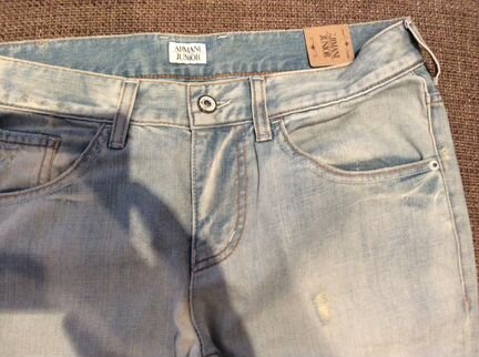 Джинсы armani junior
