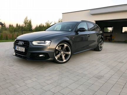 Накладки на пороги S-line Audi А4 B8 07-15г