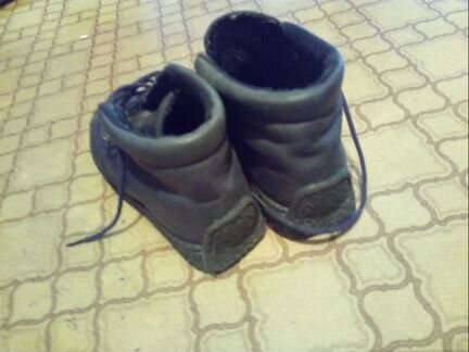 Ботинки натуральный нубук