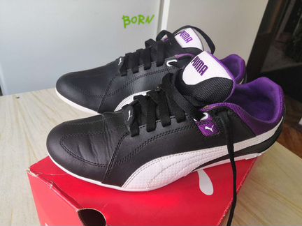 Кроссовки puma кожаные