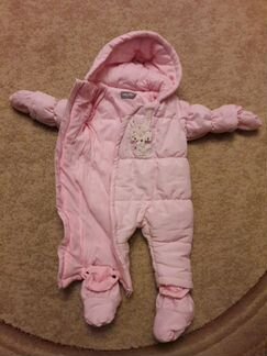 Комбинезон для девочки розовый