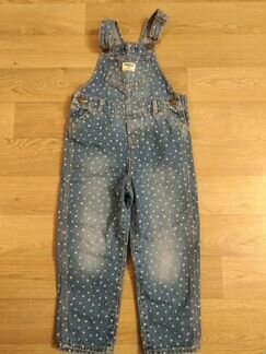 Комбинезон джинсовый