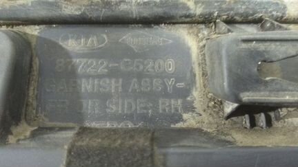 Накладка передней левой двери Kia Sorento 3 UM