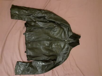 Куртка кожаная