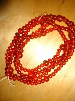 Бусы янтарные (коньяк) Прибалтика СССР