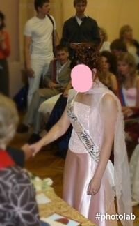 Платье нежно-розовое (Италия)