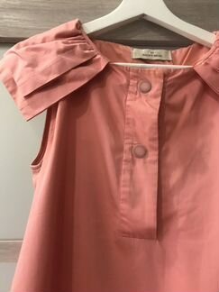 Malene Birger платье-волан на кнопках