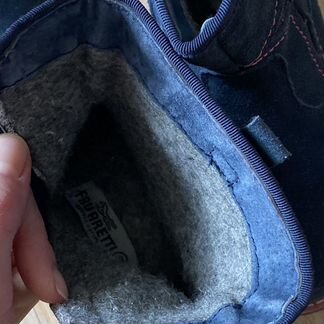 Сапоги демисезон замша, шерсть