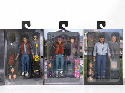 Оригинальные фигурки Назад в будущее от Neca
