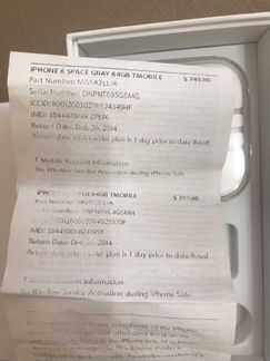 Телефон iPhone6 64Gb, идеал