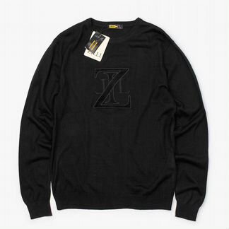 Свитшот свитер синий черный зилли