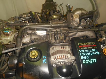 Контрактный б/у двигатель Subaru EJ20H Twin Turbo