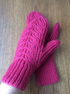 Варежки ручной работы