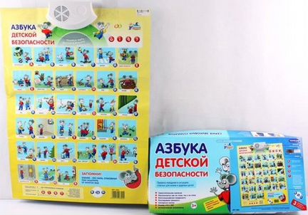 Интерактивный плакат Азбука детской безопасности