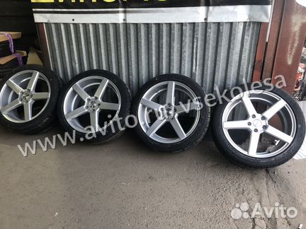 Комплект колес в сборе R19 Vossen CV3 Audi 5-112