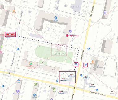 70 м² / от метро 120 метров, есть кассовый узел