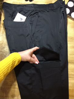 Атласные брюки zara