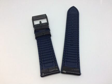 Ремень для часов Stailer Max Sport Black Blue 2 22