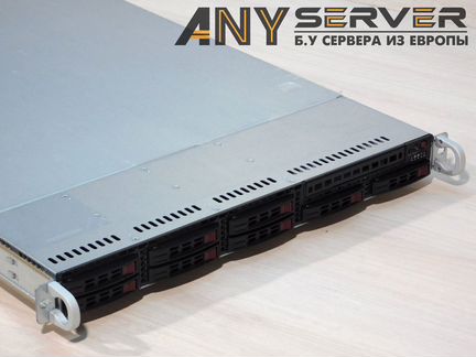 Сервер Supermicro 1027R 2xE5-2640 32Gb 8x2.5