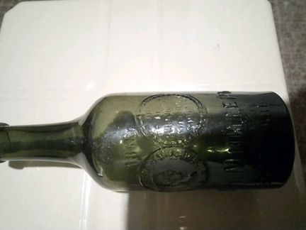 Бутылка из под минералки 1865г раритет