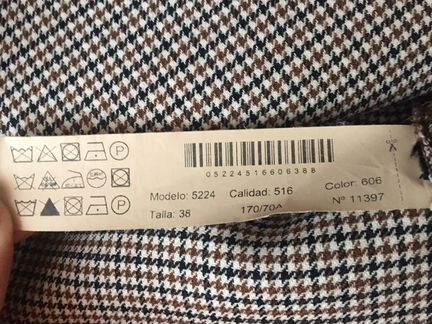 Massimo dutti юбка в клетку