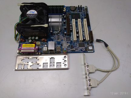 S478 ASRock P4i65G в комплекте