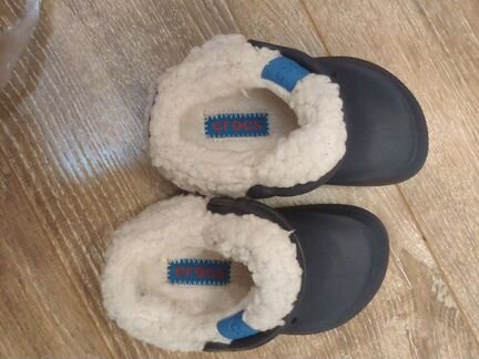 Crocs утеплённые на меху