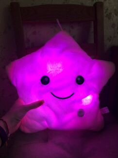 Подушка-игрушка Звездочка розовая