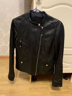 Кожаная куртка Massimo Dutti
