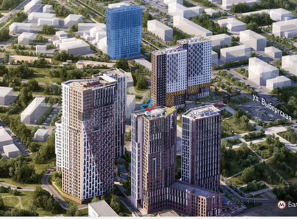 Квартира-студия, 29.5 м², 20/34 эт.