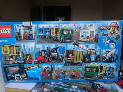 Koнcтруктoр lеgo Сity 60169 Грузовой тeрминaл